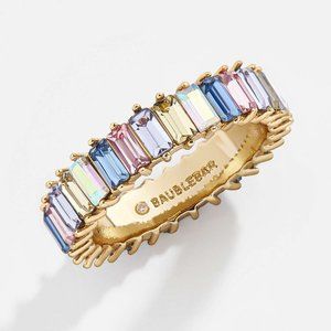 NEW! BaubleBar Mini Alidia Ring - Multi Blue size 5